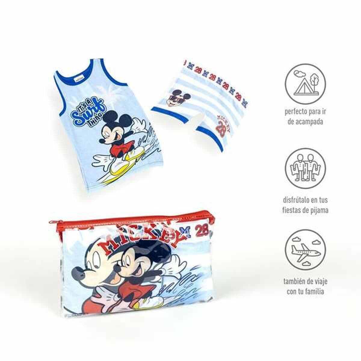 Pijama Infantil Mickey Mouse Azul (3 Años) - Image 5