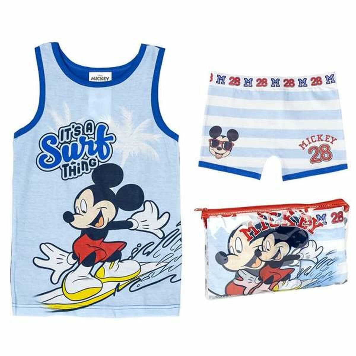 Pijama Infantil Mickey Mouse Azul (4 Años)