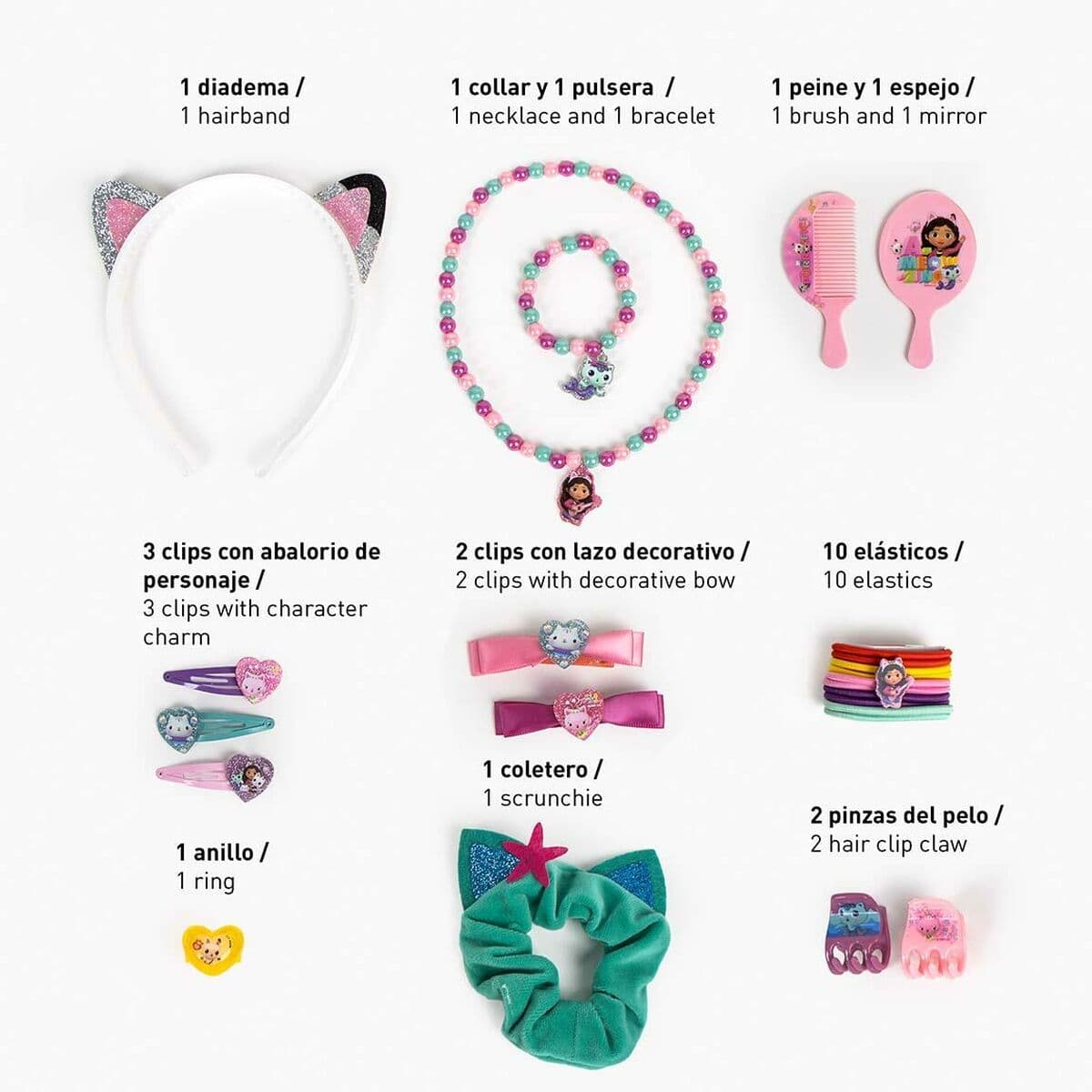 Collar Gabby's Dollhouse Rosa - Image 3