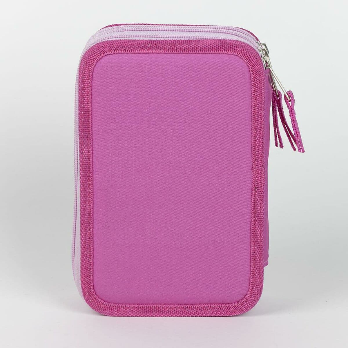 Dreifaches Federmäppchen Minnie Mouse Rosa 12,5 x 6,5 x 19,5 cm - Image 6