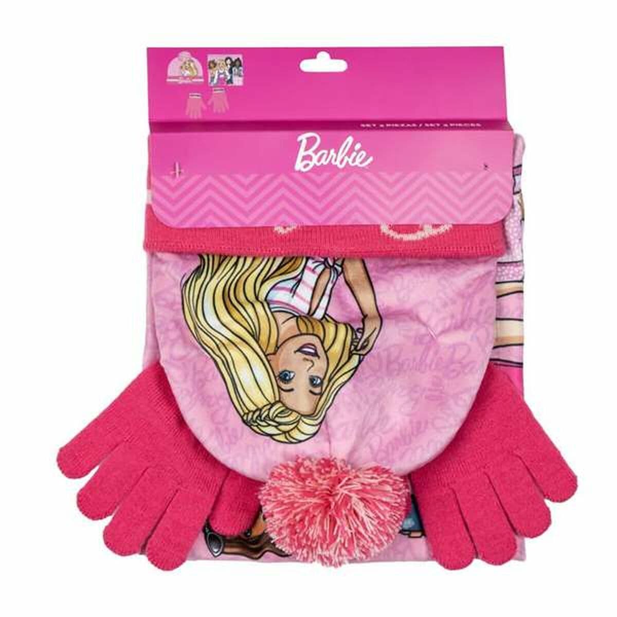Cepure, šalle un cimdi Barbie 2-8 gadi - Image 6