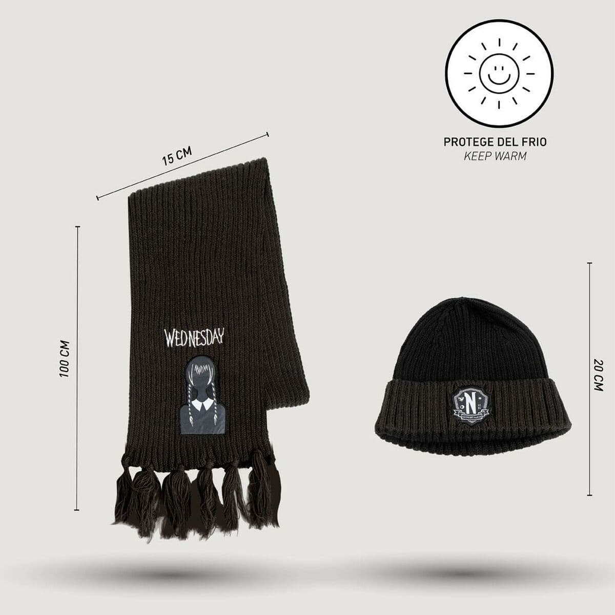 Gorro y Guantes Wednesday - Image 2
