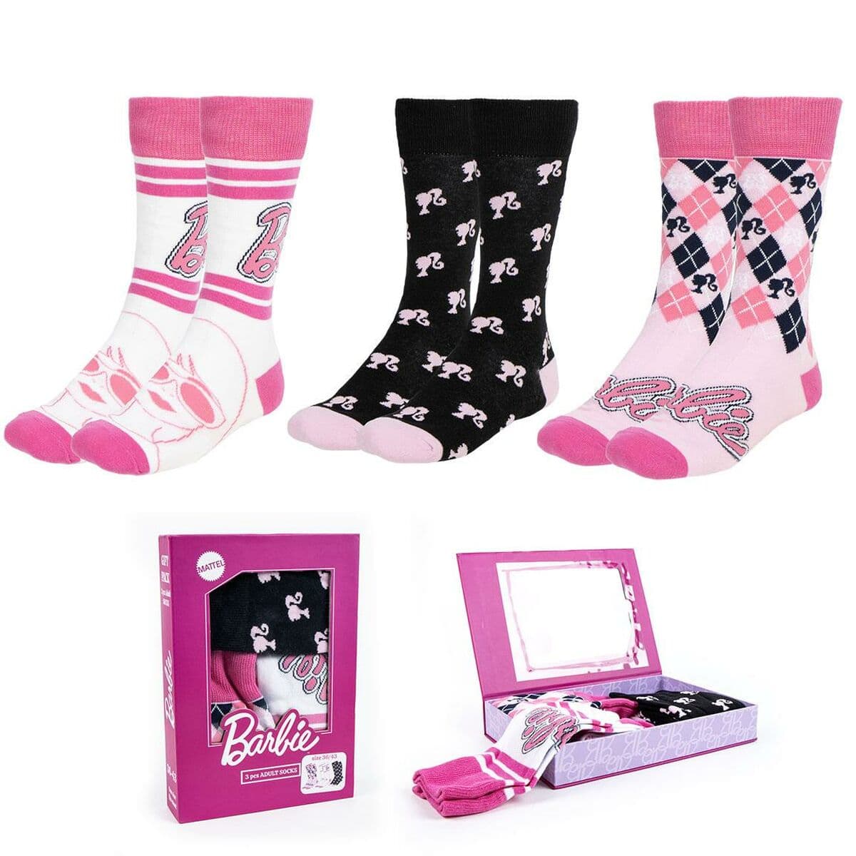 Calcetines Barbie 36-43 - Image 3