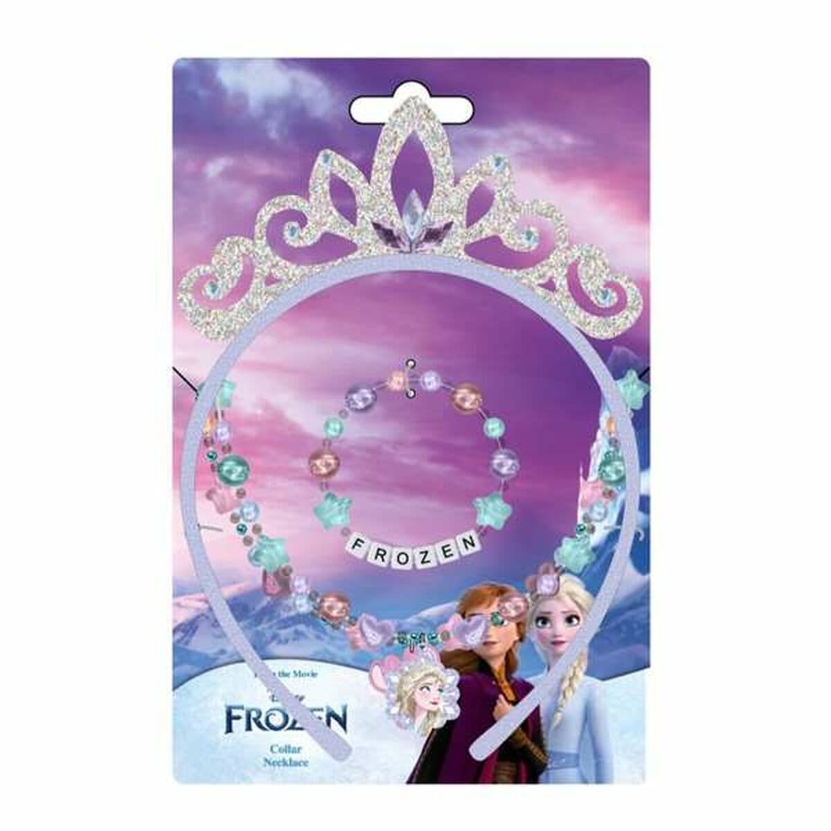Set Collar y Pulseras Frozen Azul
