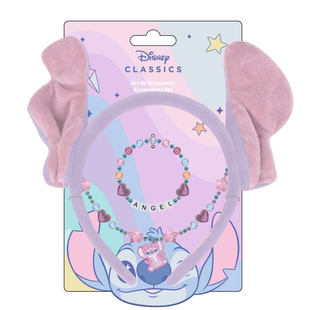 Set Collar y Pulseras Stitch Lila - Image 2