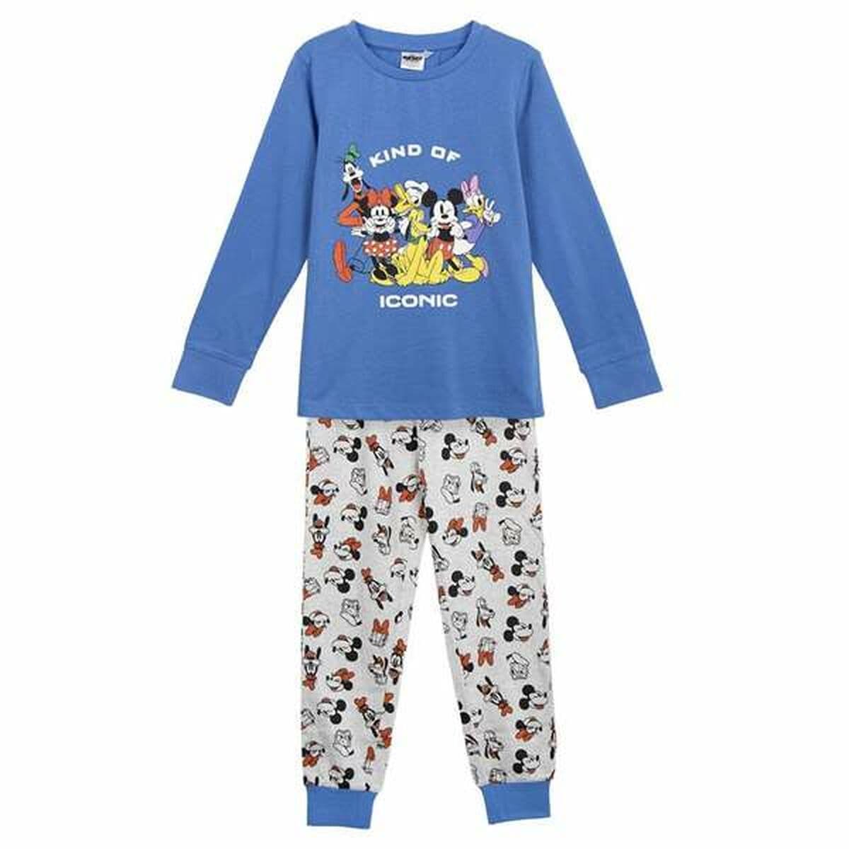 Pijama Infantil Mickey Mouse Azul