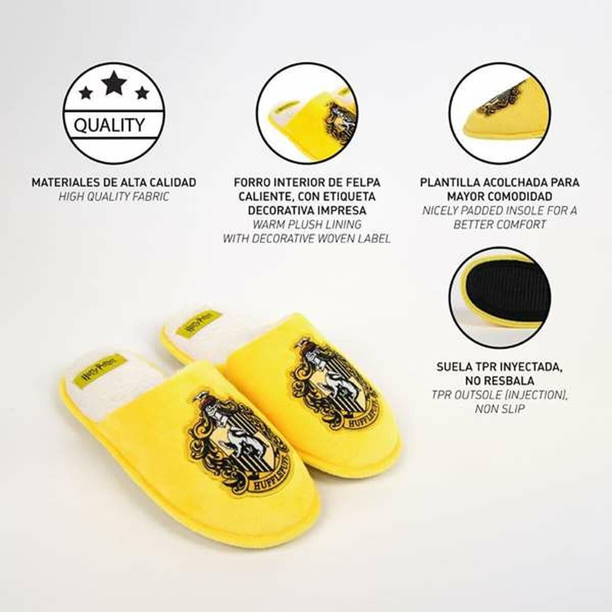 House Slippers Harry Potter Hufflepuff Yellow 38-39 - Image 10