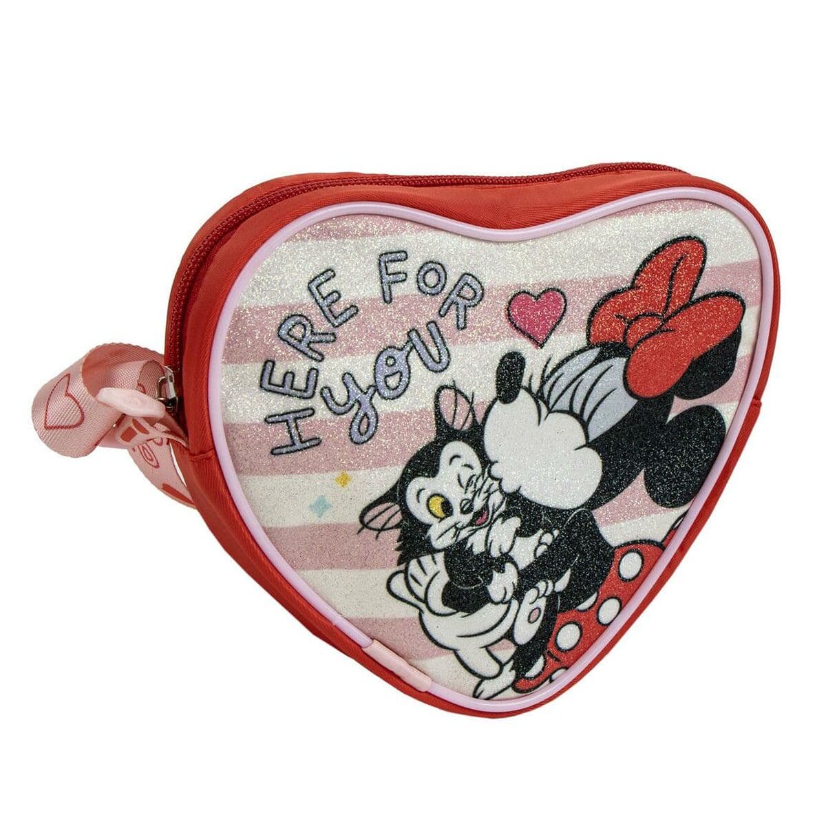 Torba na Rame Minnie Mouse Crvena 15,0 x 14,0 x 4,0 cm