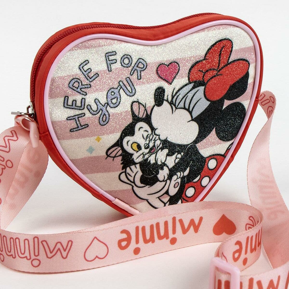 Torba na Rame Minnie Mouse Crvena 15,0 x 14,0 x 4,0 cm - Image 2