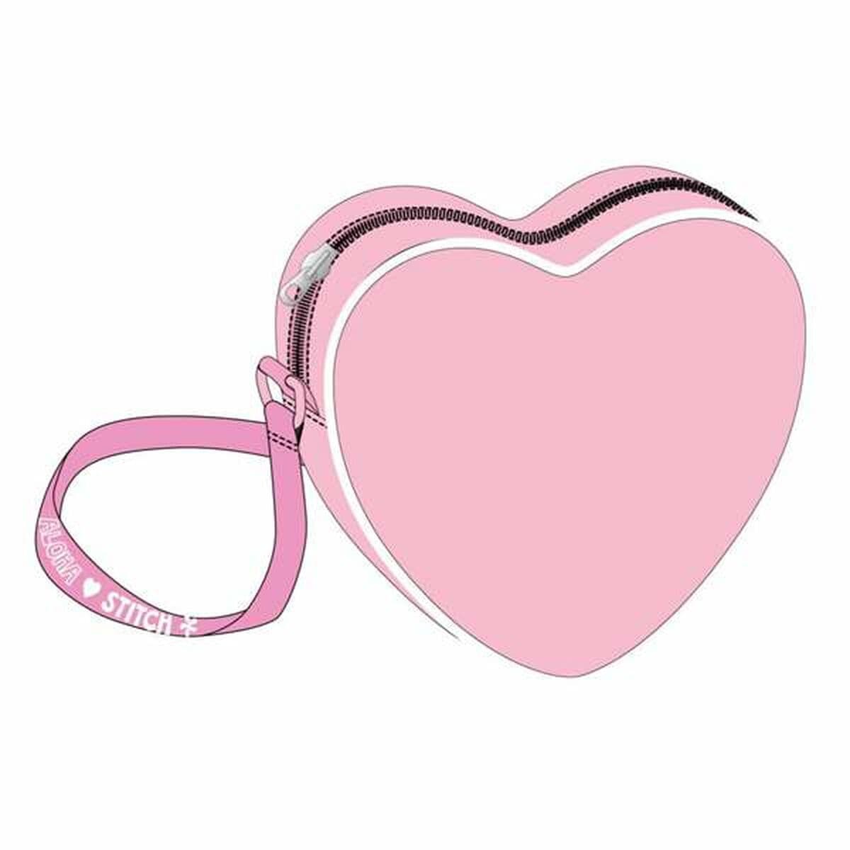 Bolso Bandolera Stitch Rosa 15,0 x 14,0 x 4,0 cm - Image 2