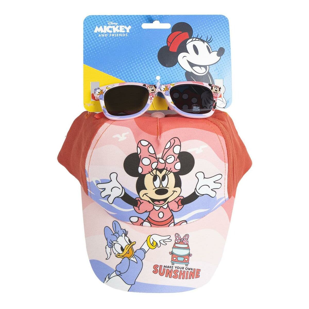Gafas de Sol Infantiles Minnie Mouse 53 cm Gorra