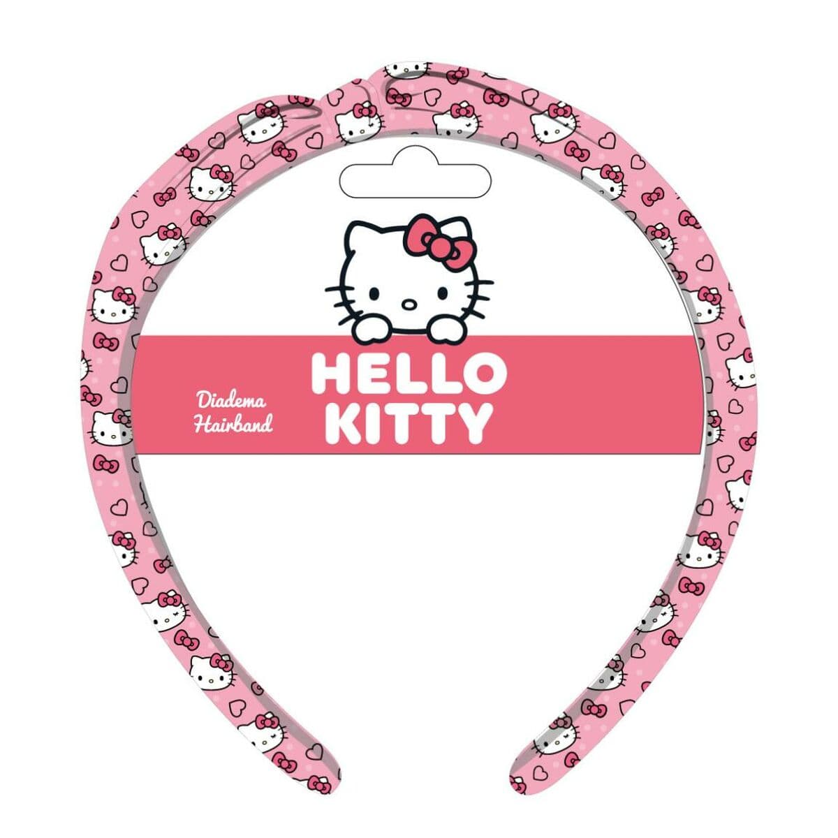 Diadema Hello Kitty Fucsia