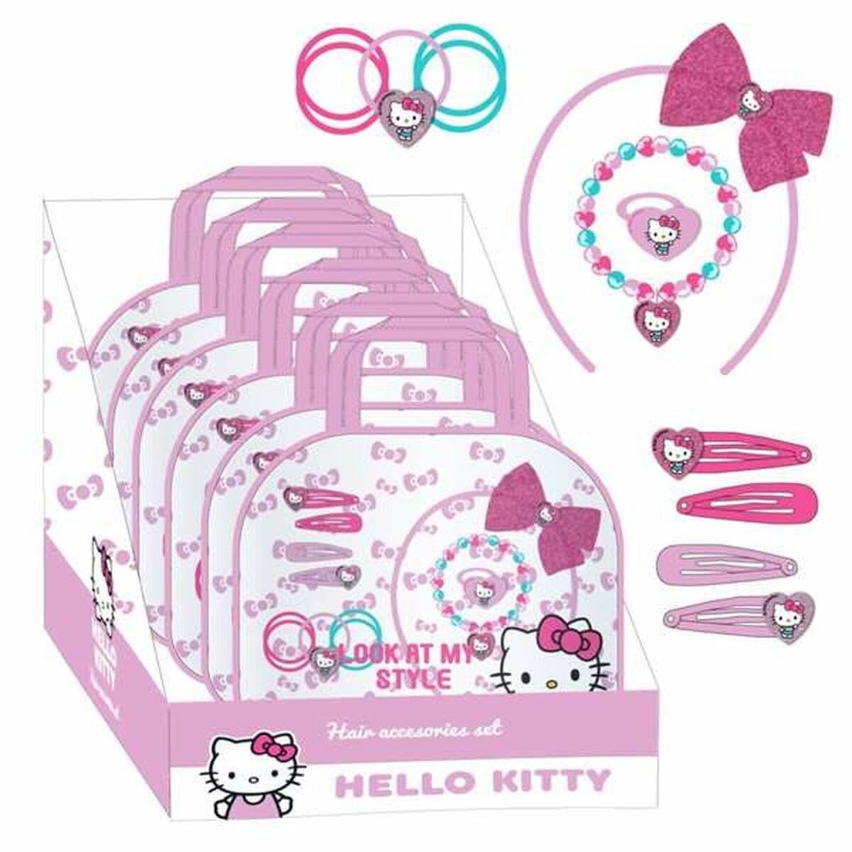 Set de accesorios Hello Kitty Rosa