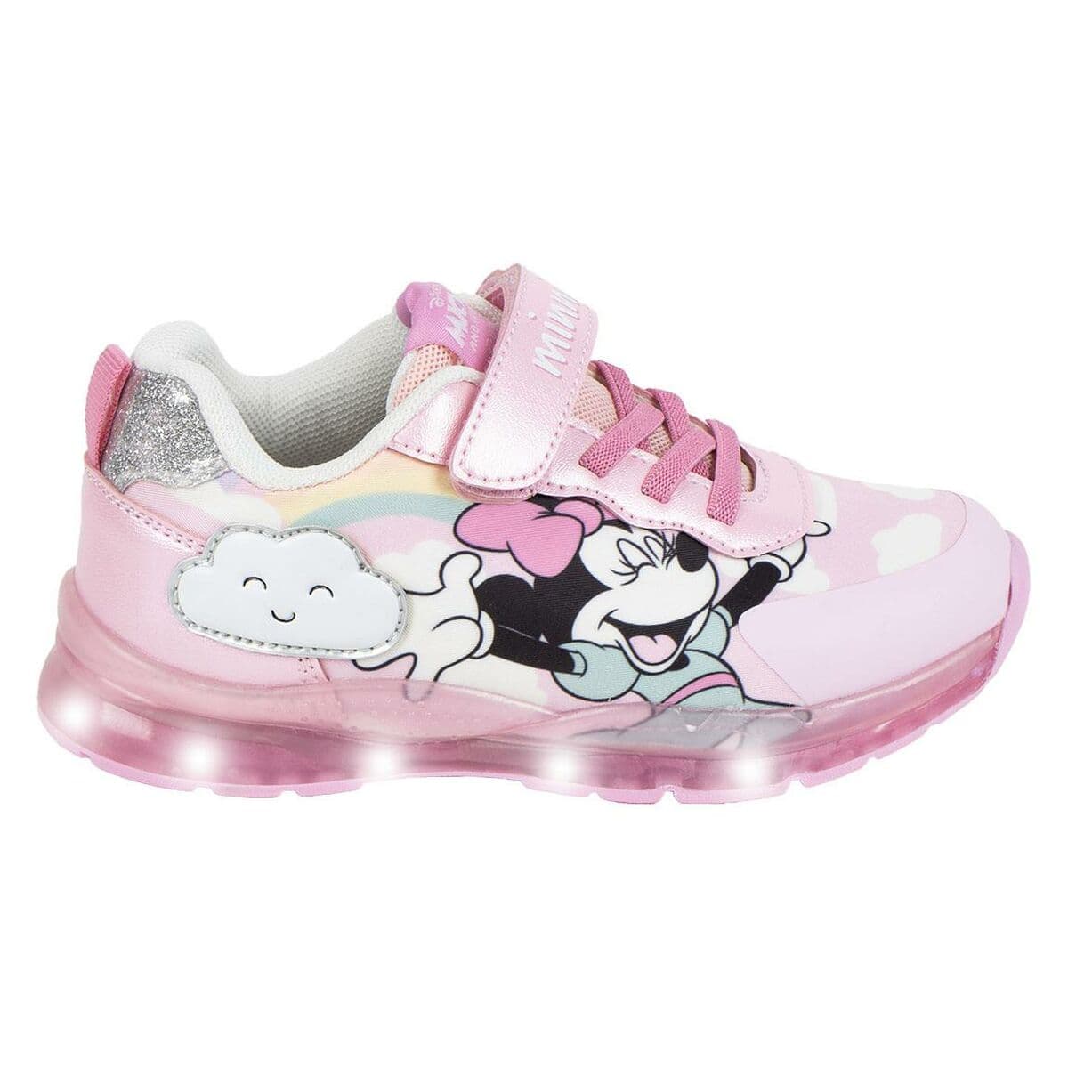 Zapatillas Deportivas con LED Minnie Mouse Rosa - Image 2