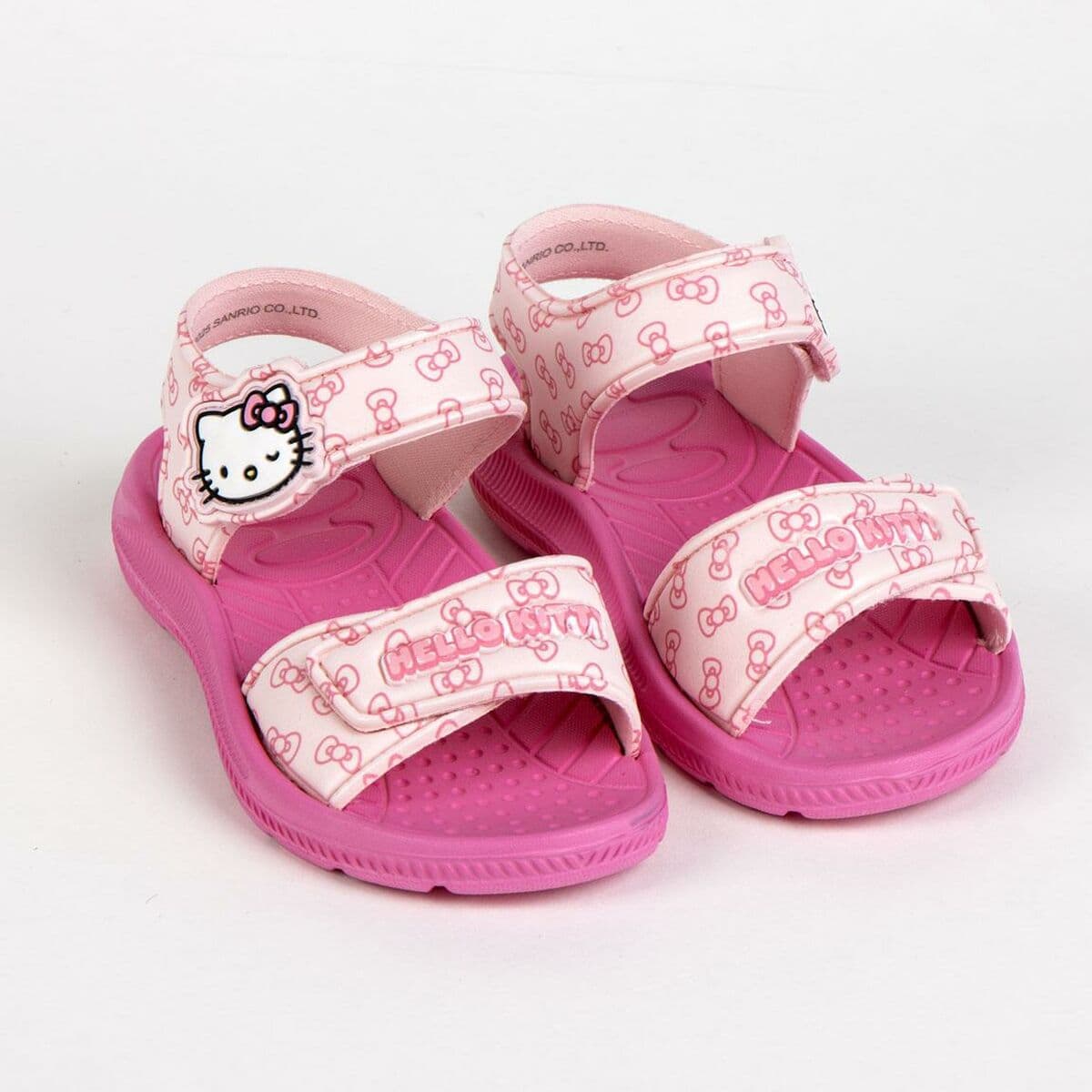 Sandalias Infantiles Hello Kitty Rosa 24 - Image 4