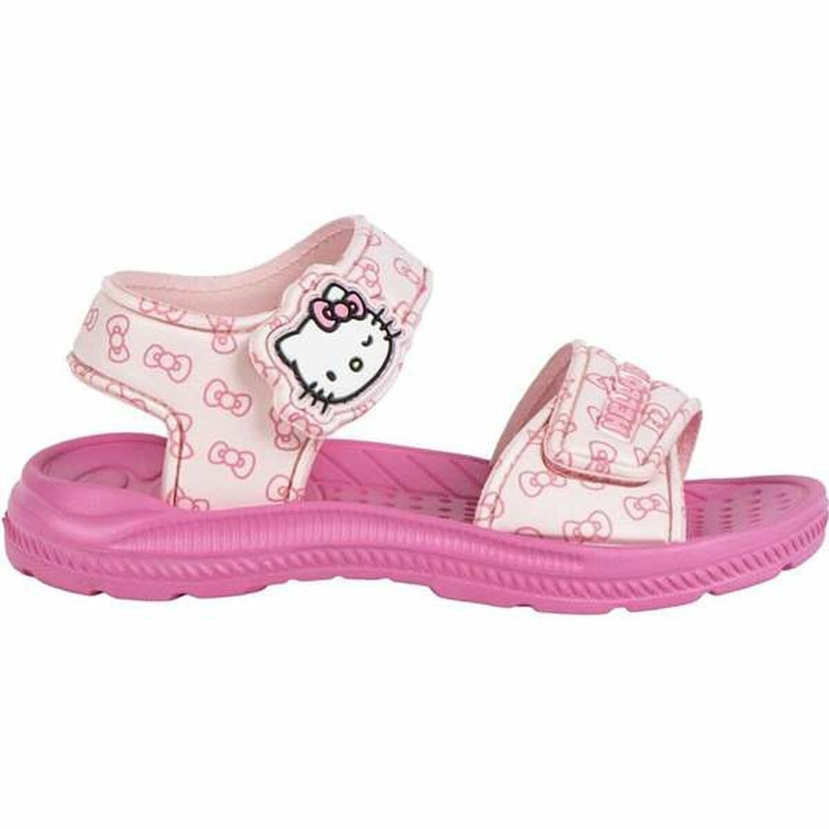 Sandalias Infantiles Hello Kitty Rosa 24 - Image 9