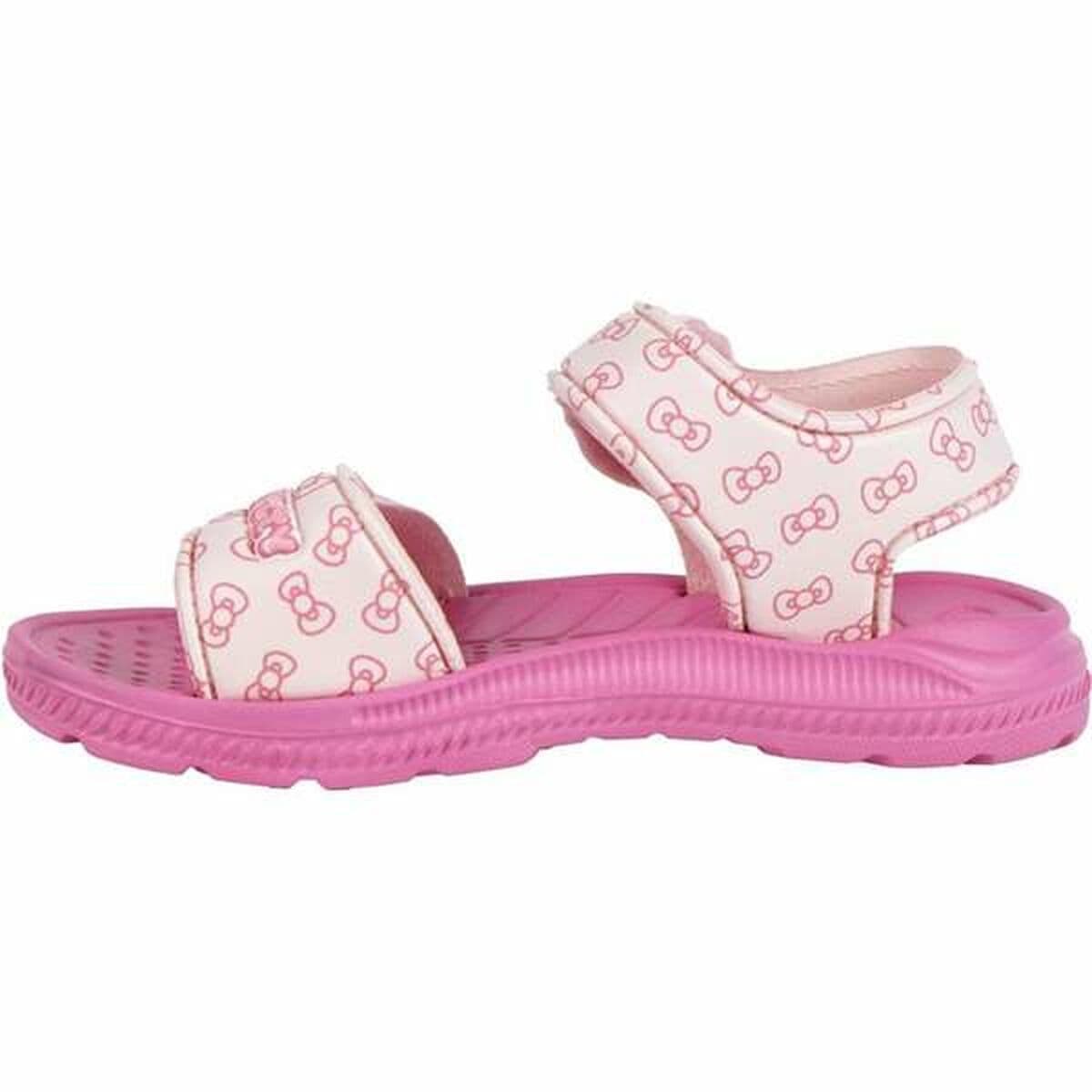 Sandalias Infantiles Hello Kitty Rosa 24 - Image 10