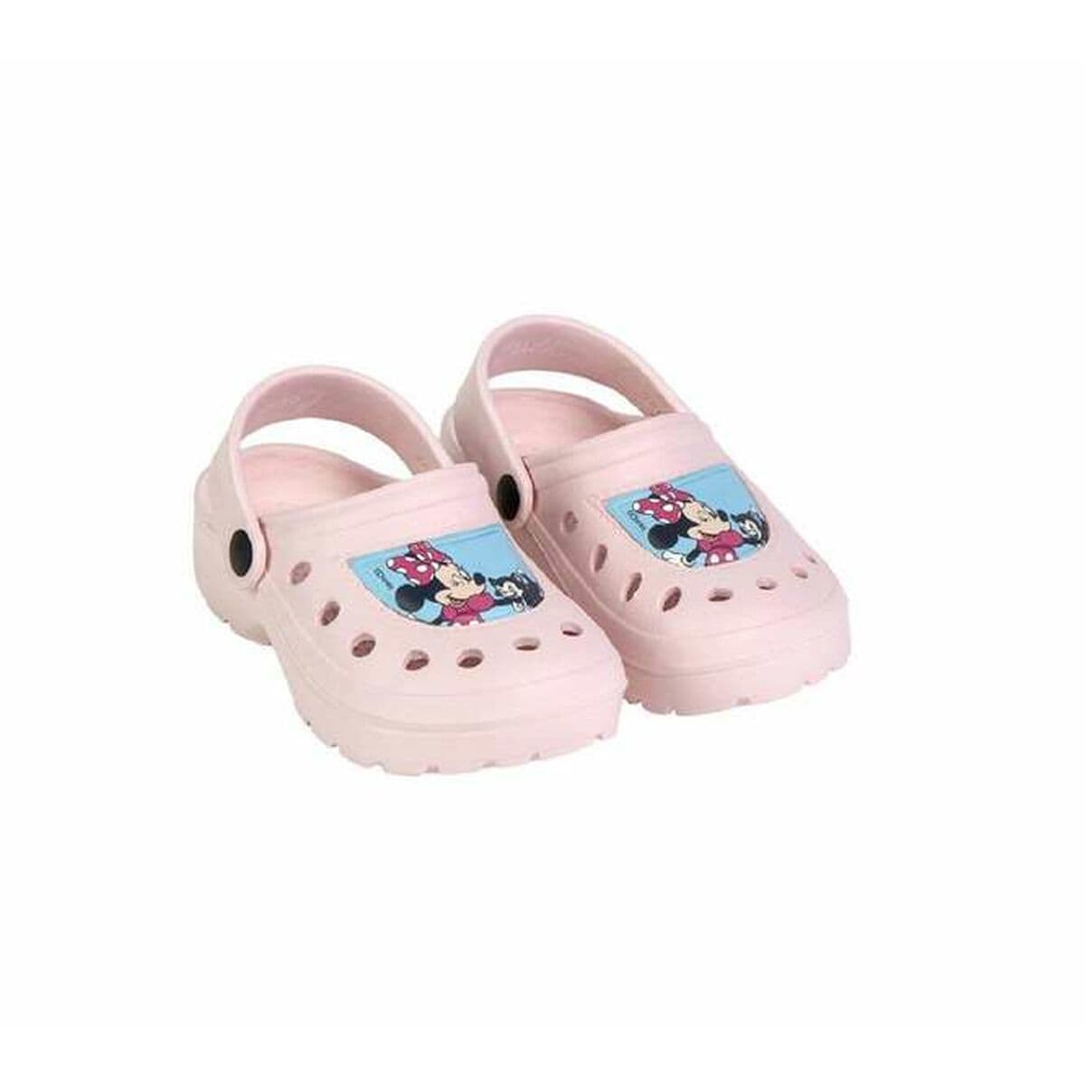 Zuecos de Playa Minnie Mouse Rosa 28-29