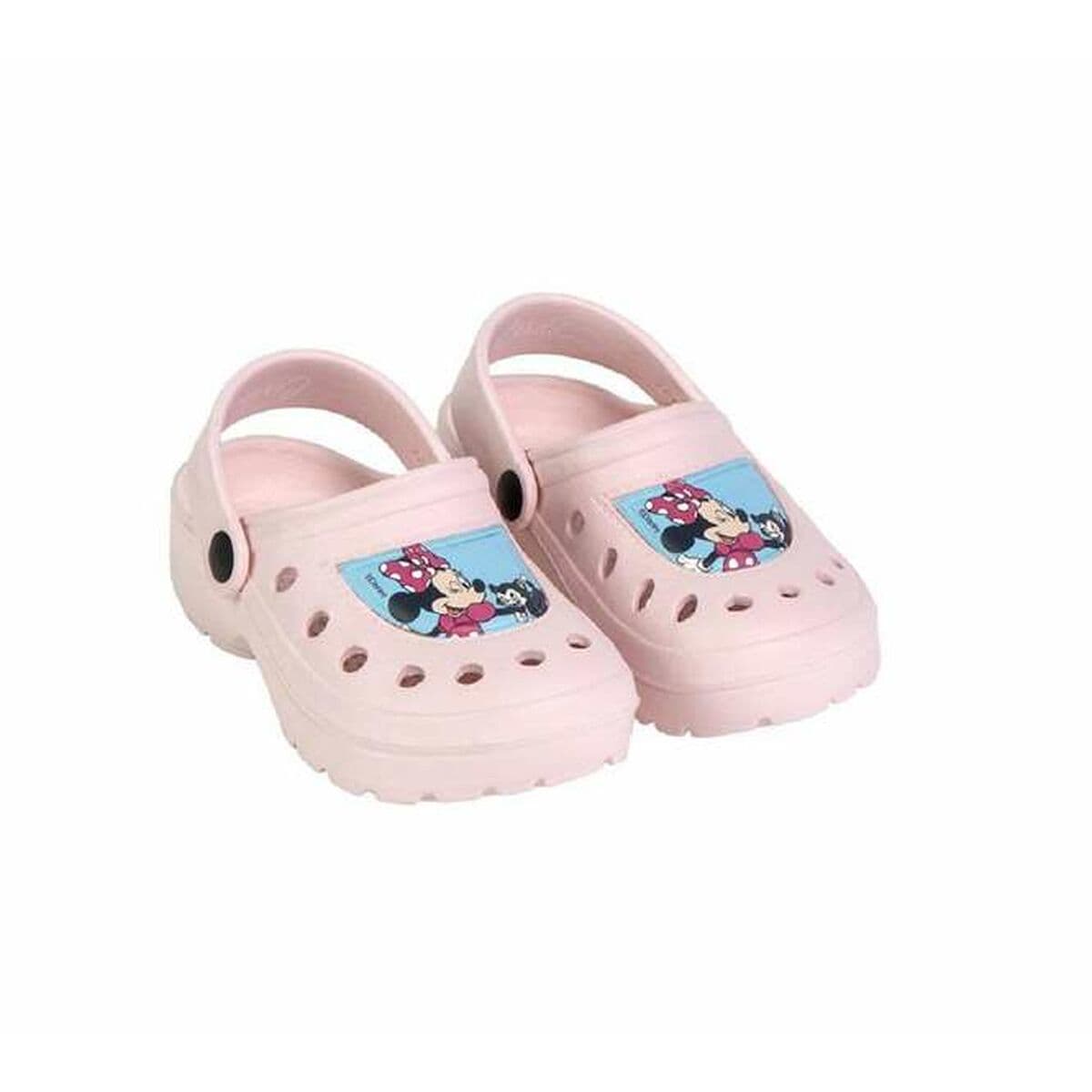 Zuecos de Playa Minnie Mouse Rosa 30-31