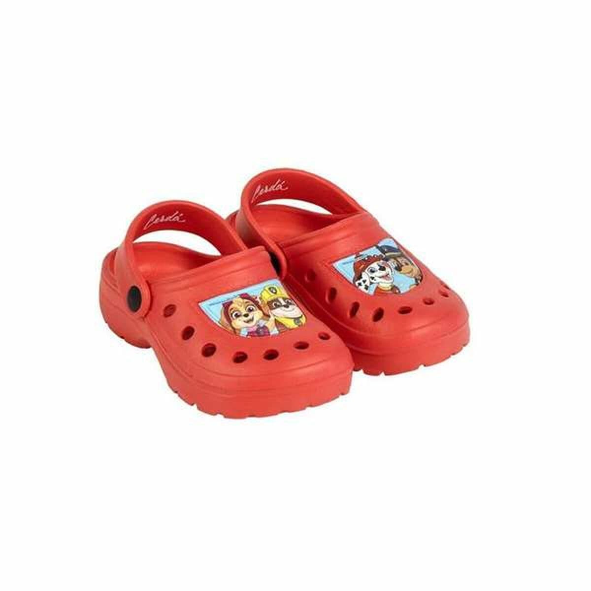 Zuecos de Playa The Paw Patrol Rojo 30-31