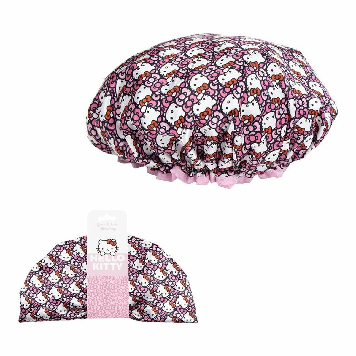 Shower Cap Hello Kitty Pink - Image 6