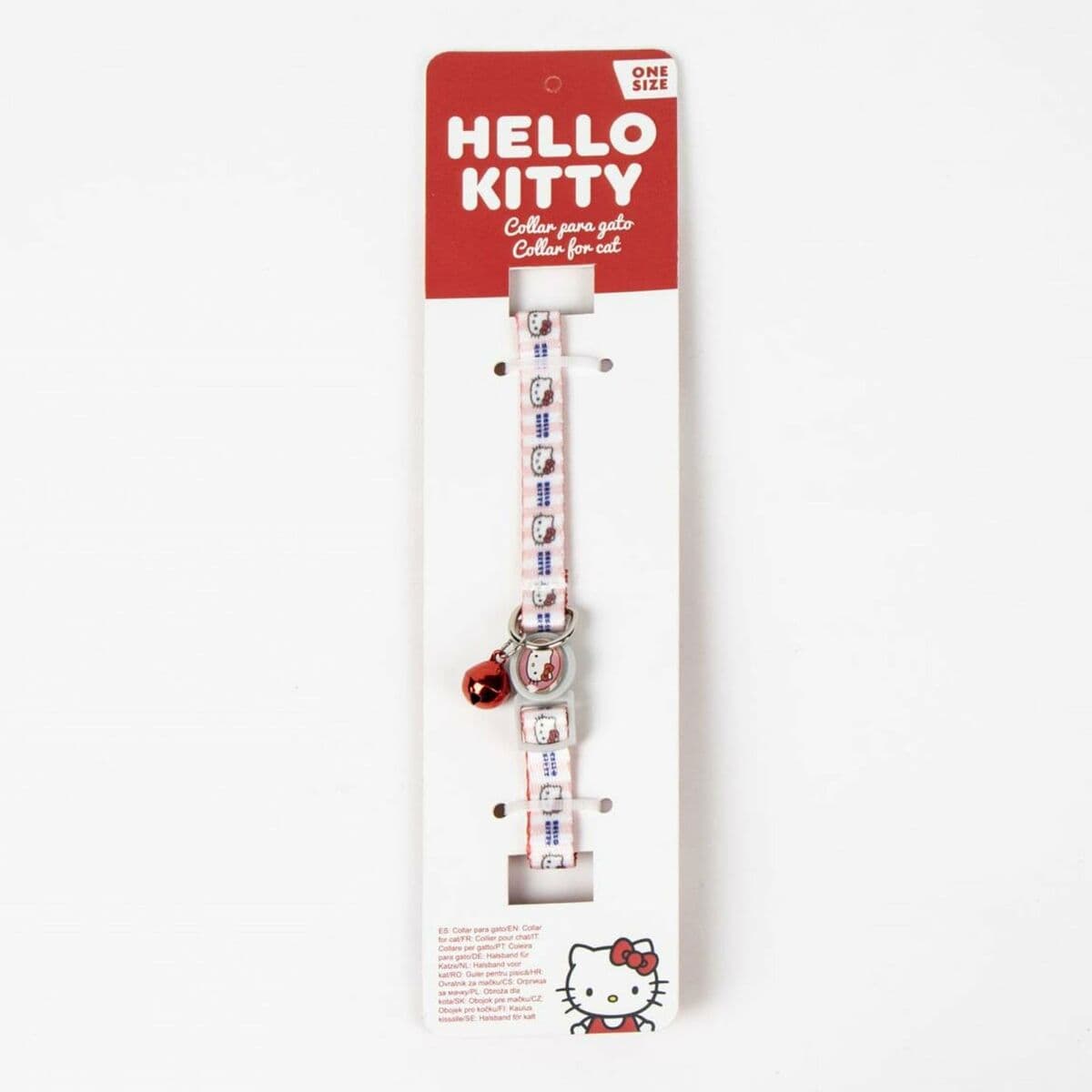 Collier pour chat Hello Kitty Rouge - Image 7