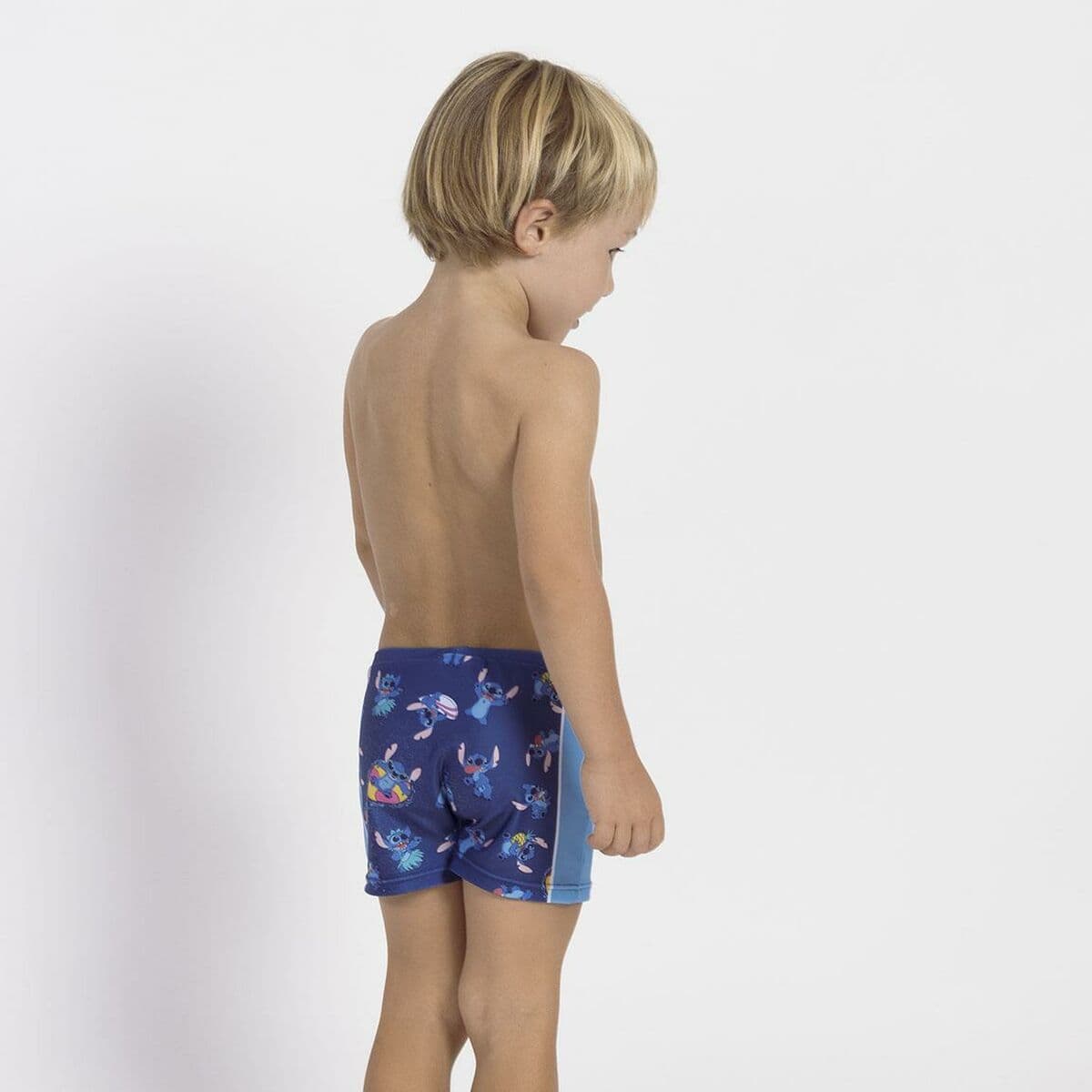 Bañador Boxer Para Niños Stitch Azul oscuro - Image 4