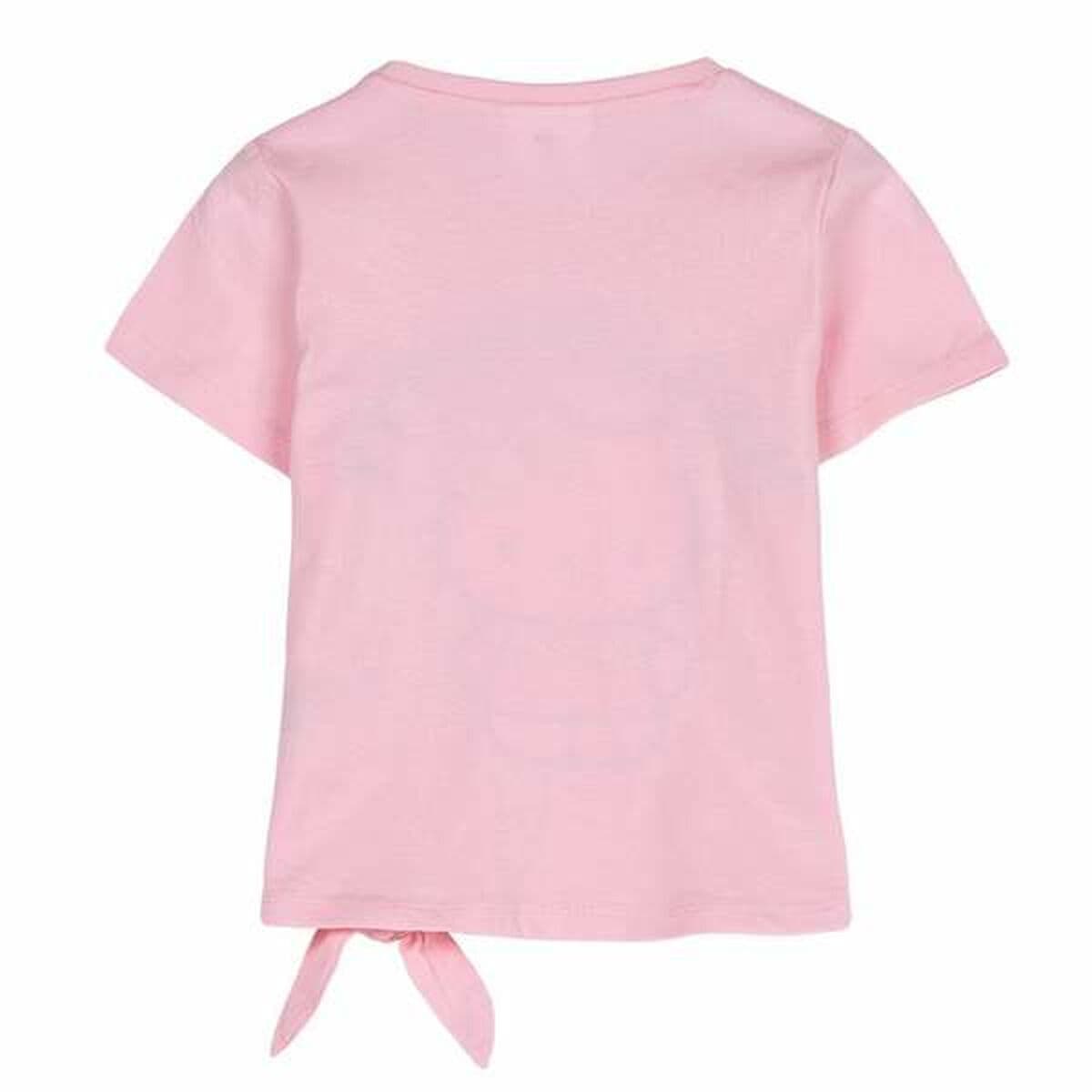 Camiseta de Manga Corta Infantil Hello Kitty Rosa claro - Image 2