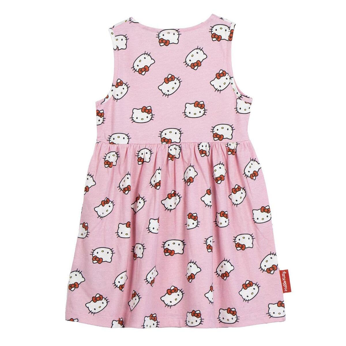Vestido Hello Kitty Rosa 12 Años - Image 3