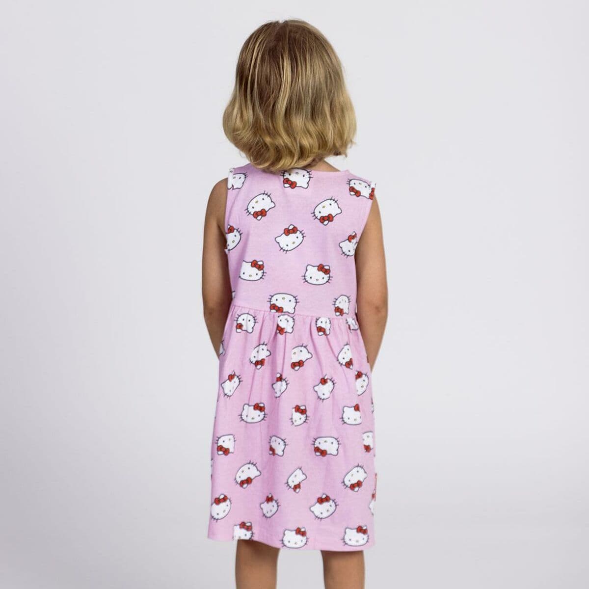 Vestido Hello Kitty Rosa 12 Años - Image 6