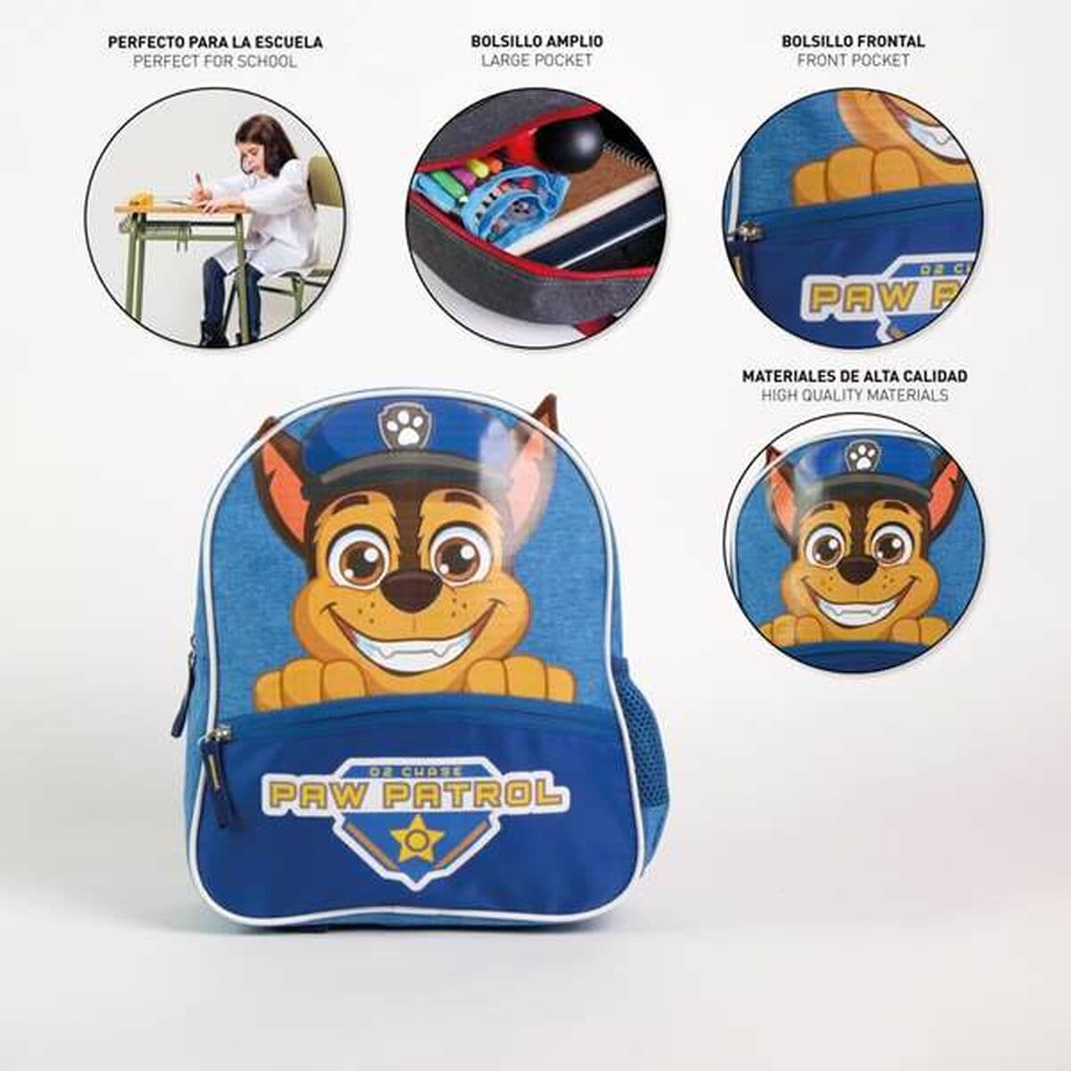 School Bag The Paw Patrol Blue - Image 3