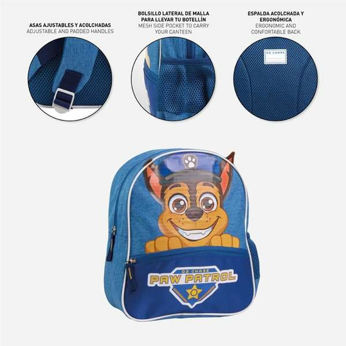 School Bag The Paw Patrol Blue - Image 4