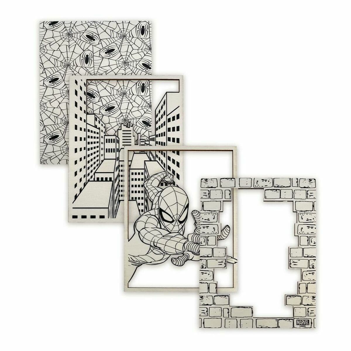 Drveni set Spider-Man Drvo - Image 4