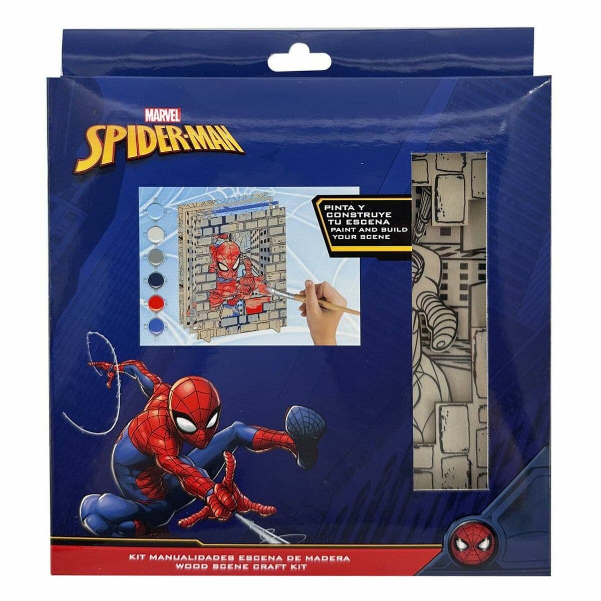 Spel av Trä Spider-Man Trä