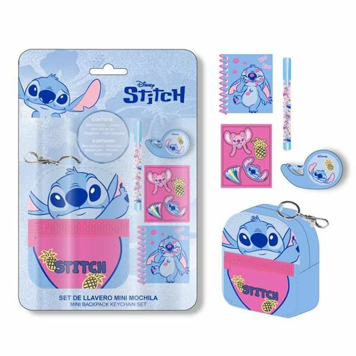 Set de Papelería Stitch 5 Piezas