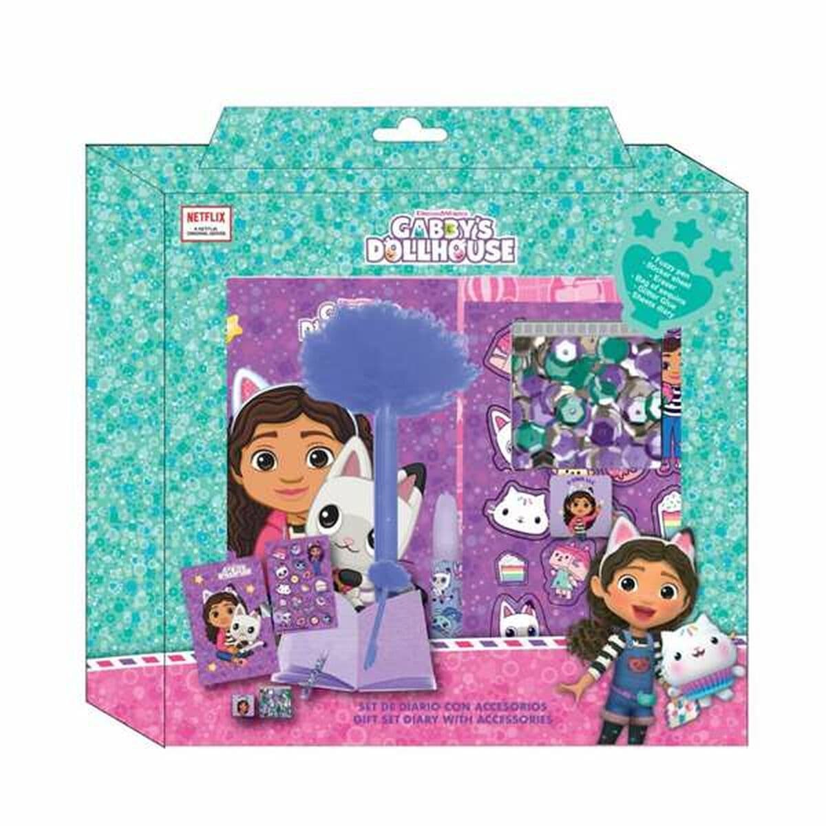 Papierwaren-Set Gabby's Dollhouse Bunt - Image 2