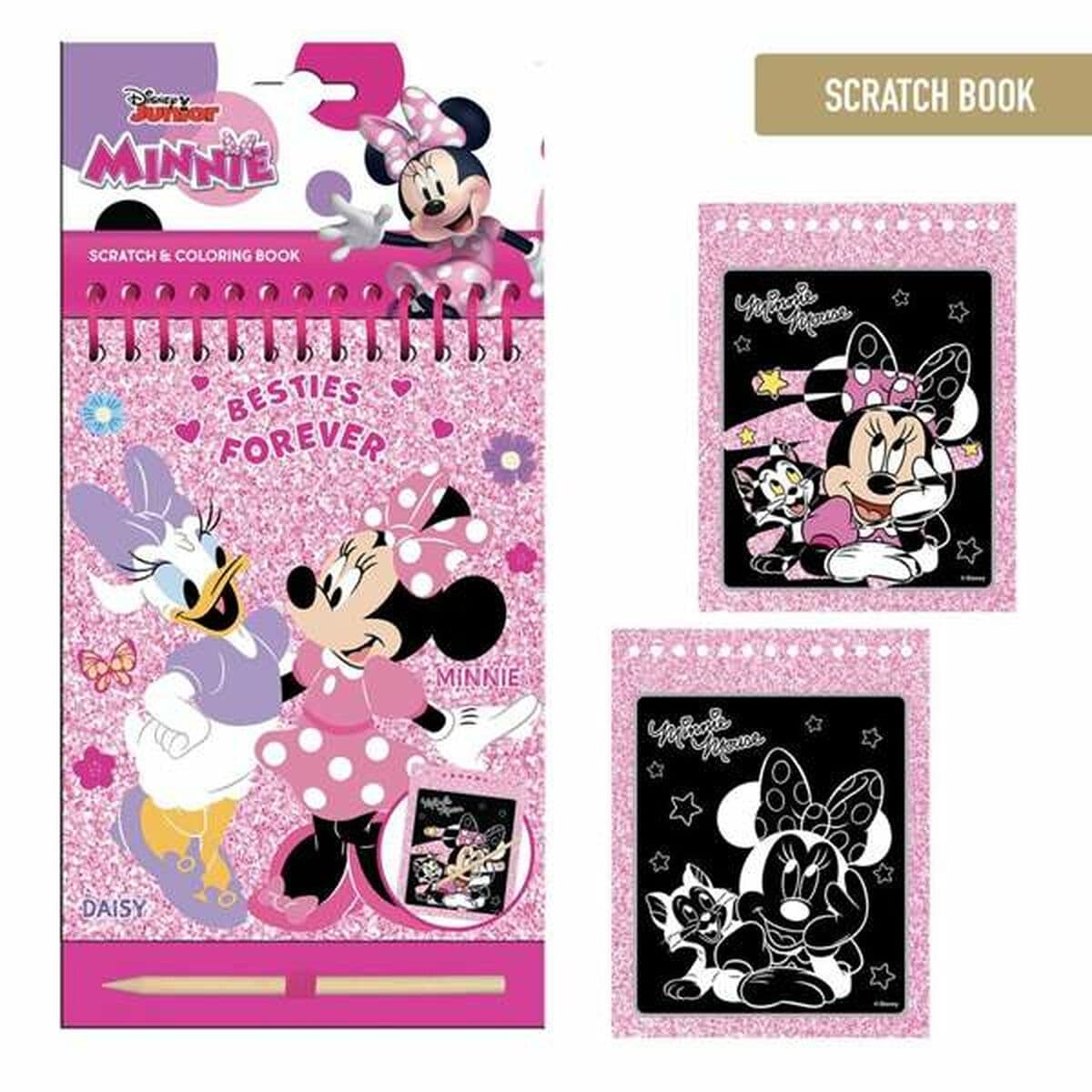 Brevpapper Set Minnie Mouse Rosa