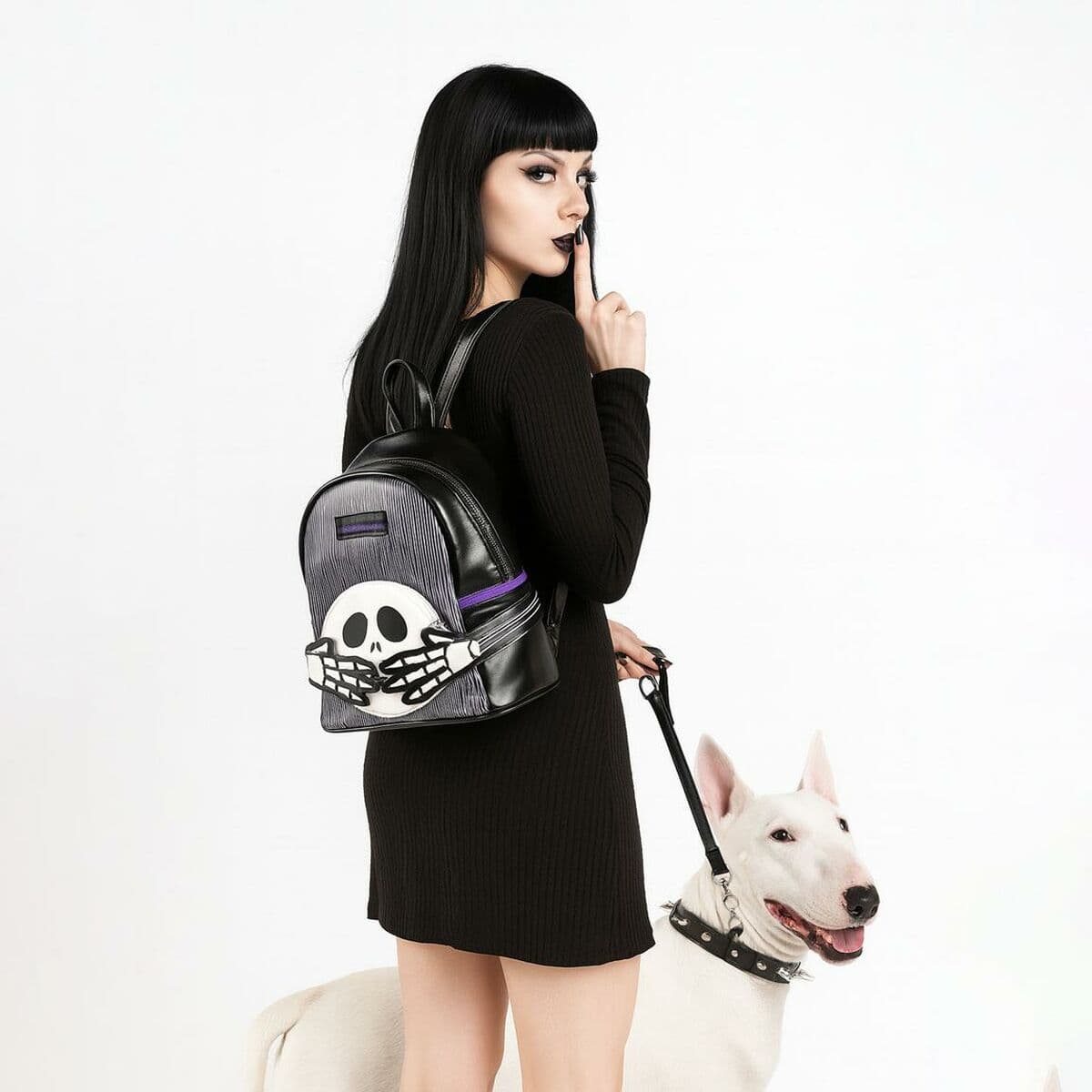 Schulrucksack The Nightmare Before Christmas Schwarz - Image 7