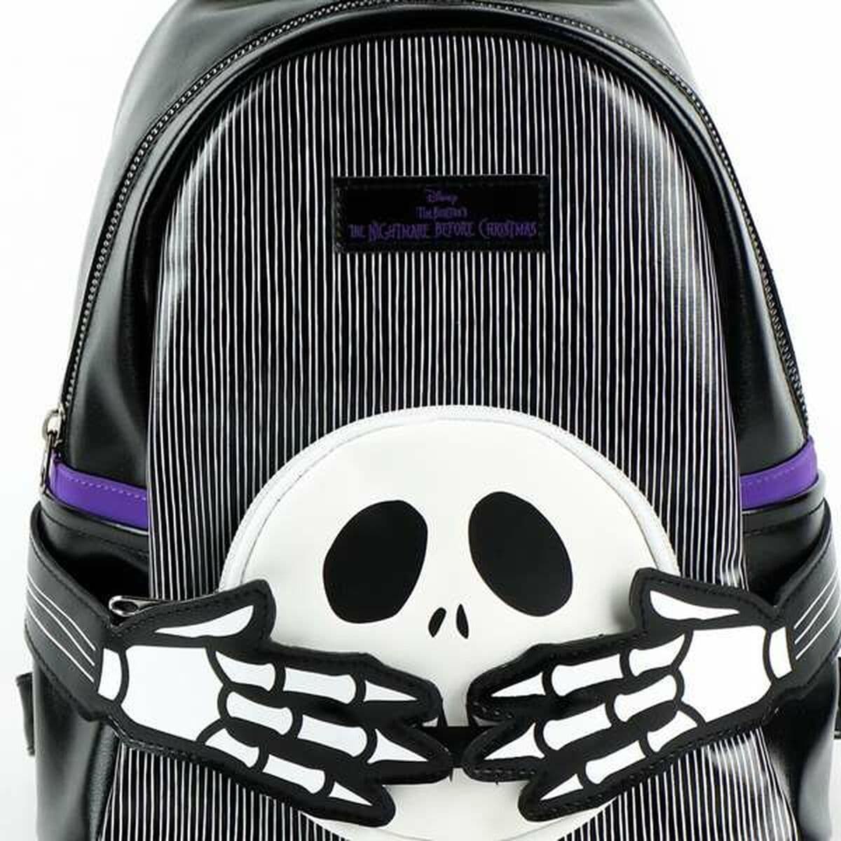 Schulrucksack The Nightmare Before Christmas Schwarz - Image 12