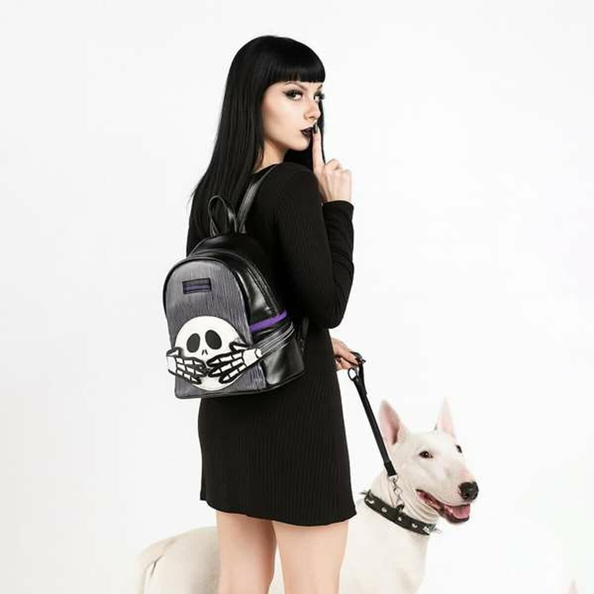 Schulrucksack The Nightmare Before Christmas Schwarz - Image 15