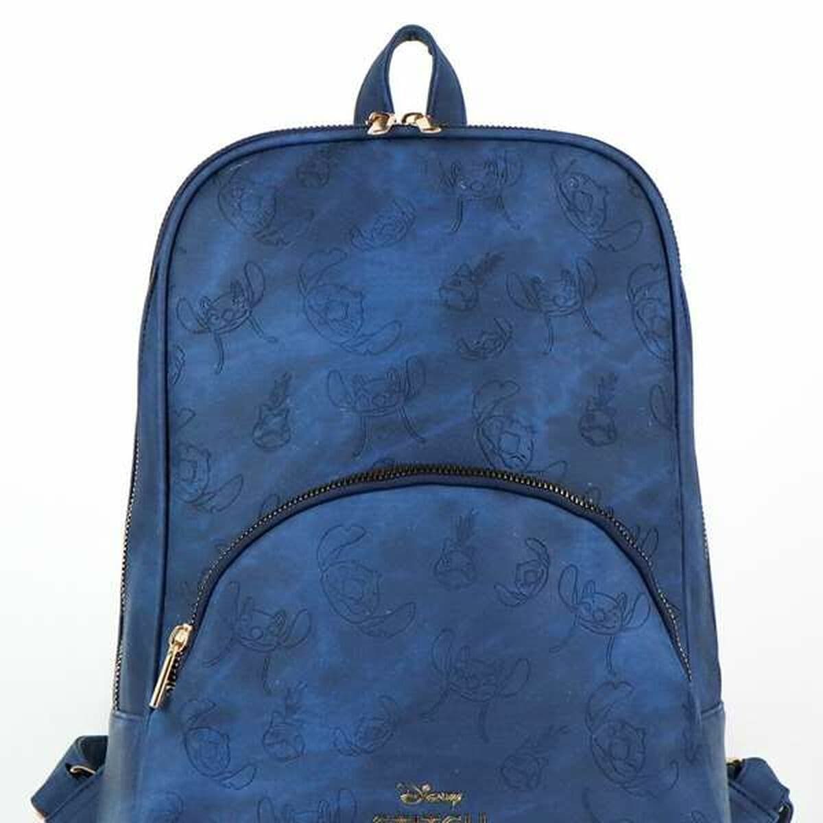 Mochila Casual Stitch Azul 27,1 x 34 x 12 cm - Image 3