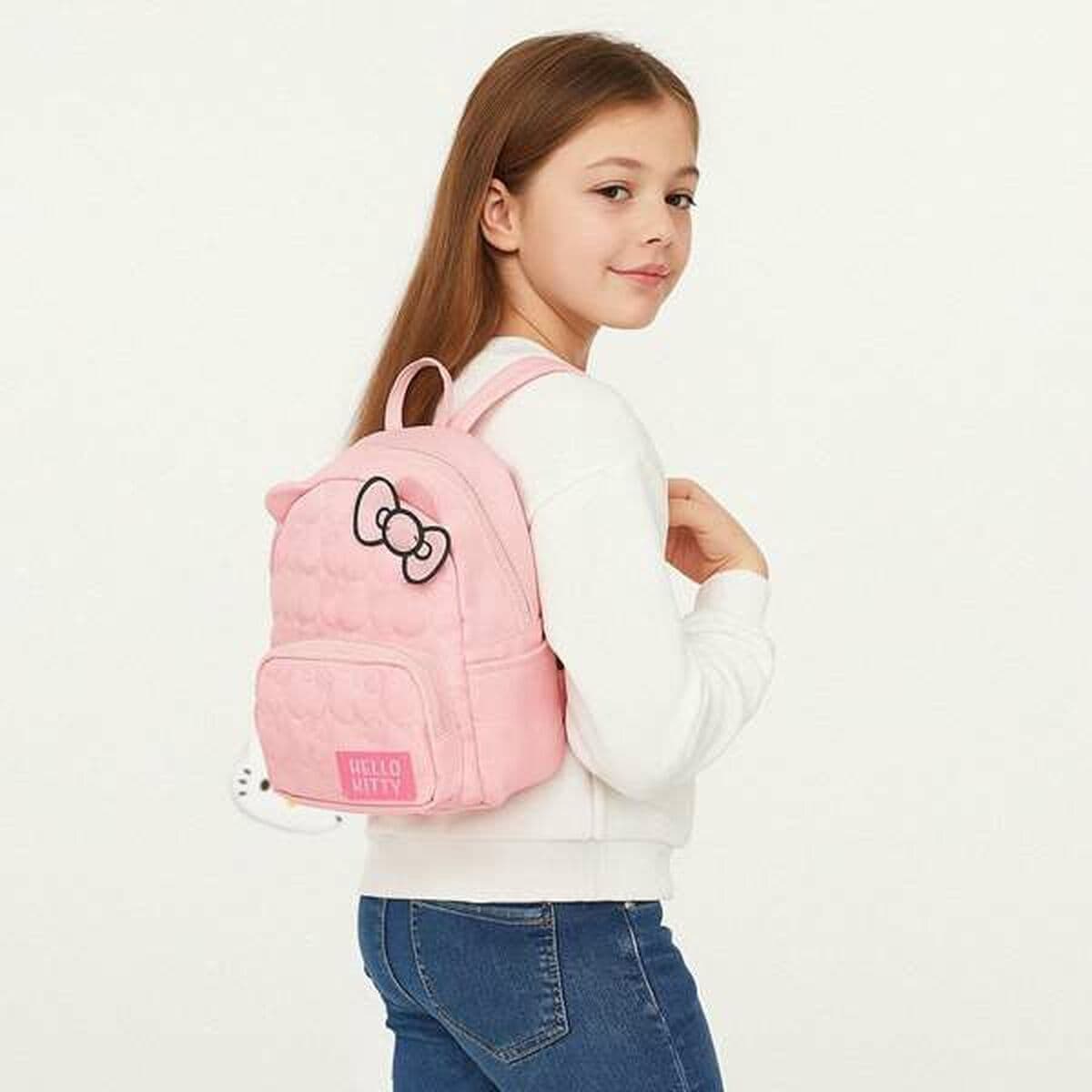 School Bag Hello Kitty Pink - Image 14