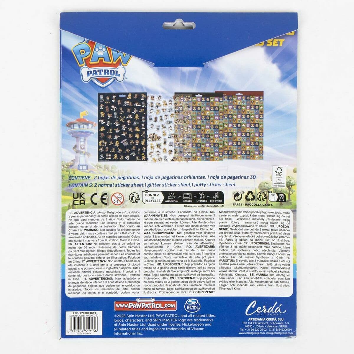 Aufkleber The Paw Patrol Blau - Image 6