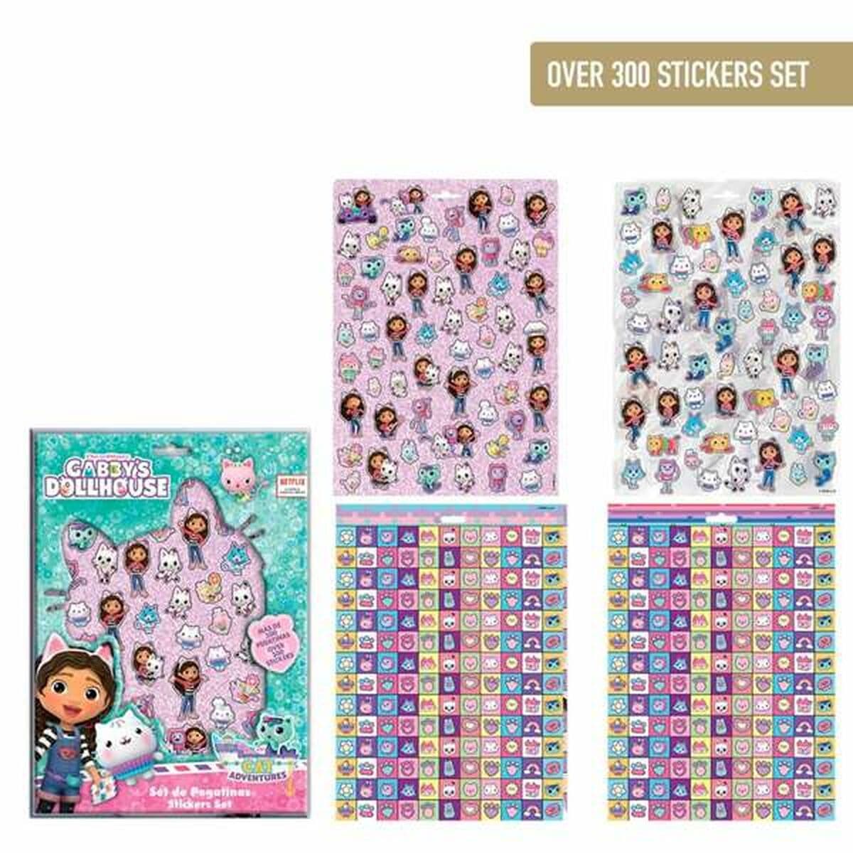 Aufkleber Gabby's Dollhouse Lila - Image 8