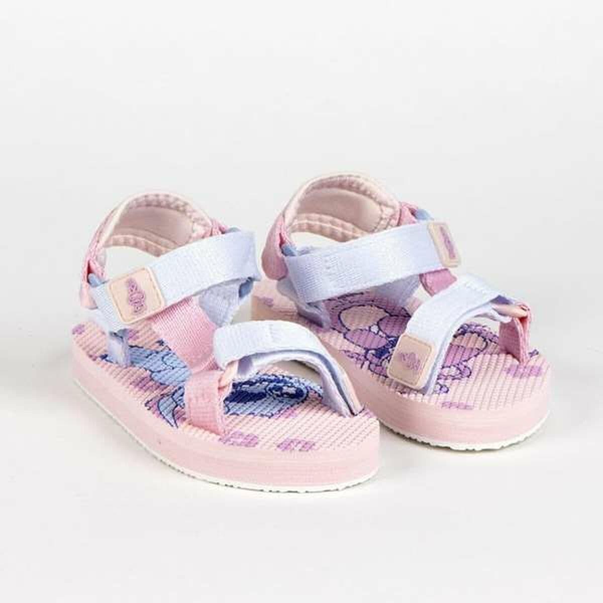 Sandalias Infantiles Stitch Rosa - Image 2