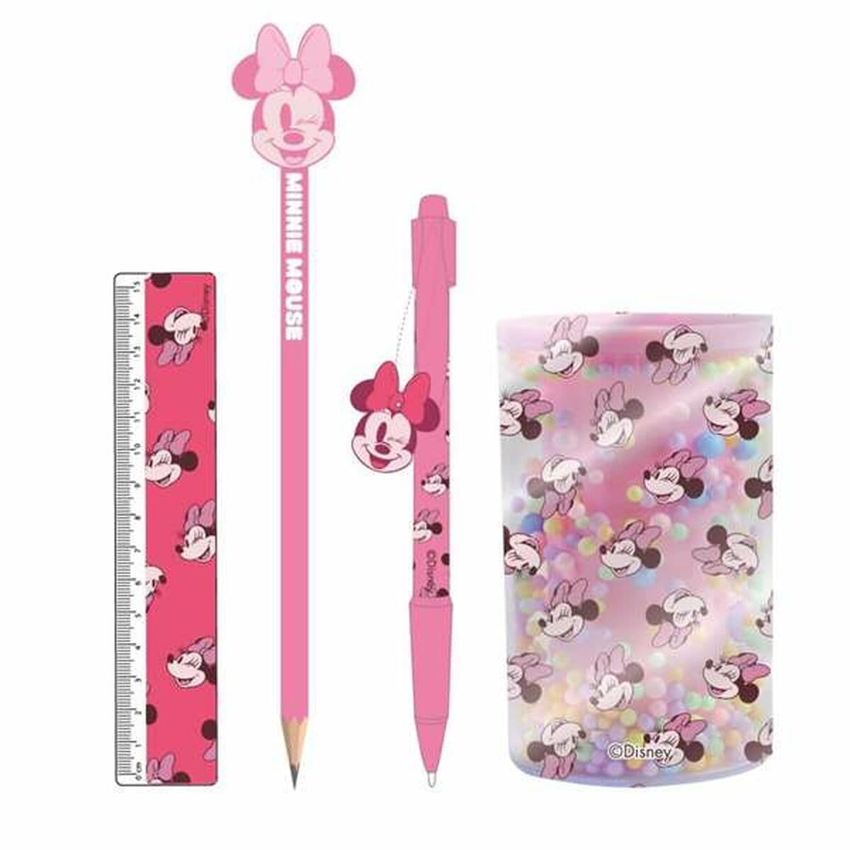 Papierwaren-Set Minnie Mouse Bunt