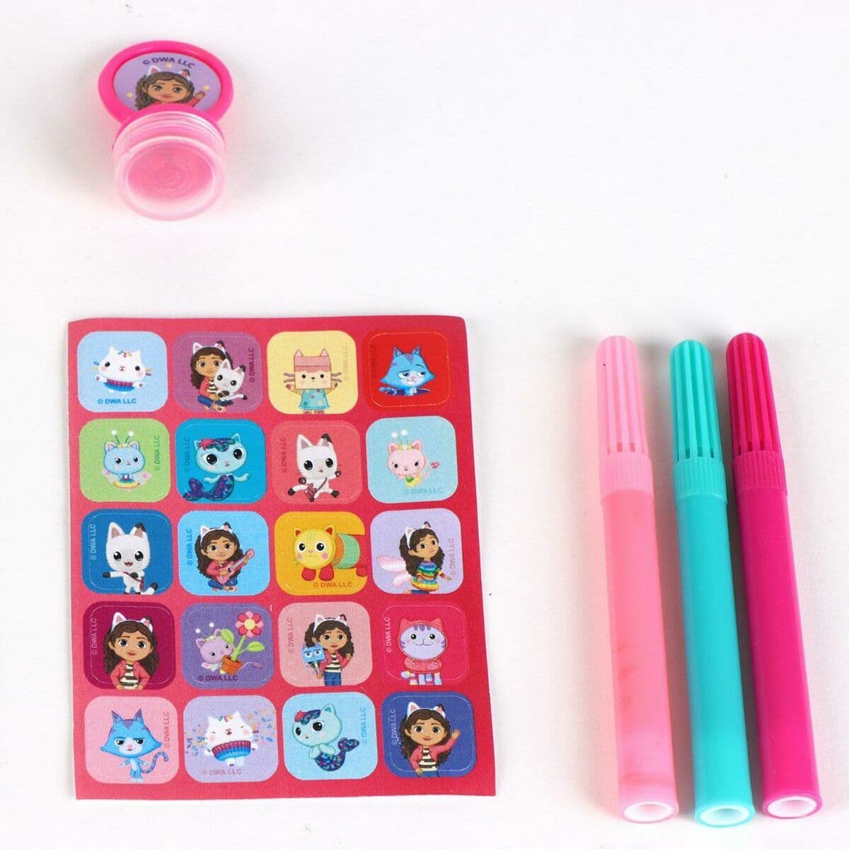 Papierwaren-Set Gabby's Dollhouse Bunt 8 Stücke - Image 6