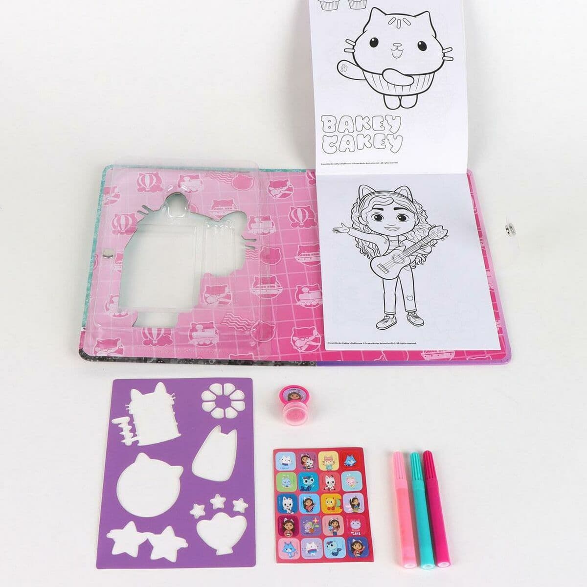 Papierwaren-Set Gabby's Dollhouse Bunt 8 Stücke - Image 7