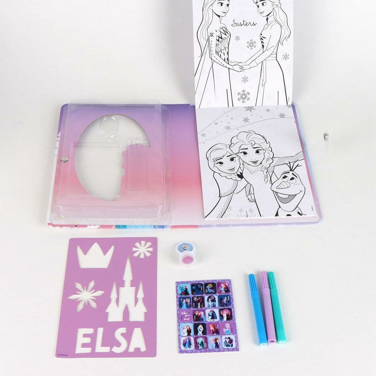 Stationery Set Frozen Multicolour 8 Pieces - Image 7