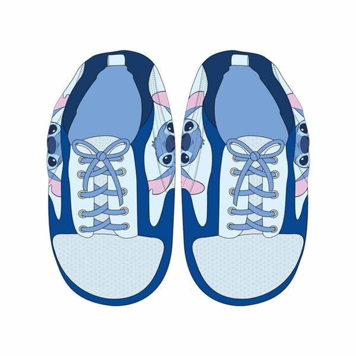 Hustofflor Stitch Blå - Image 3